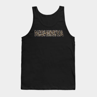 Awesome Proud Name Nishimiya Pattern Retro Anime Tank Top